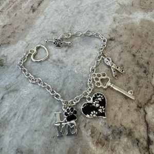 Animal lover charm bracelet (free shipping)